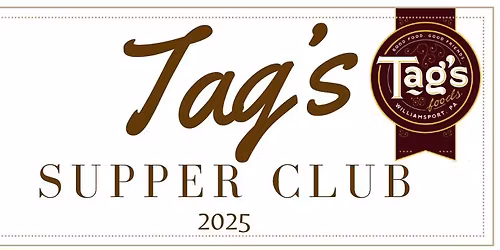 Tag's Supper Club (November 8) at VFW Duboistown