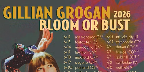 An Exquisite Evening of Indie Folk Music: Gillian Grogan with Cricket Blue