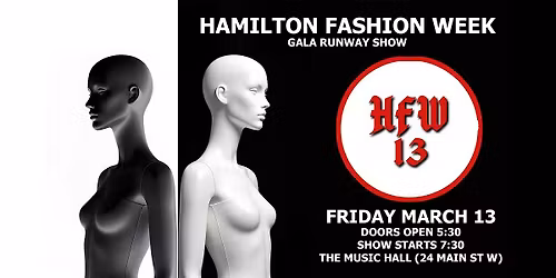 Hamilton Fashion Week - Gala Fashion Show