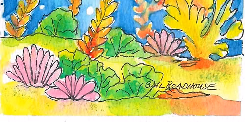 Watercolor: Tropical Fish Studies With Gail Roadhouse