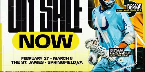 Premier Lacrosse League: New York Atlas vs. California Redwoods