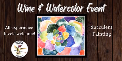Wine & Watercolor Class