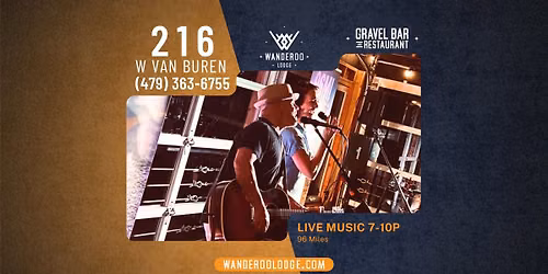 96 Miles LIVE at the Gravel Bar at Wanderoo Lodge
