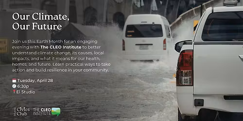 April MCC: Climate Change 101 with CLEO Institute