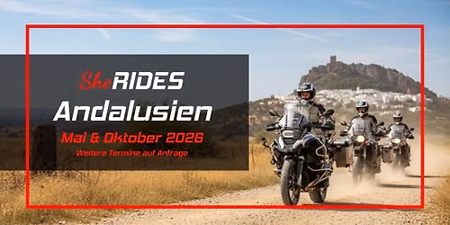 SHE RIDES Andalusien | Oktober 2026