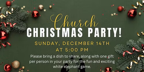Church Christmas Party (Adults)