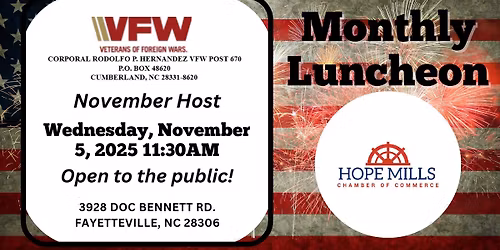November Monthly Luncheon