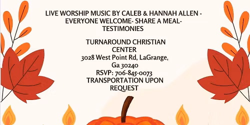 Night of Hope & Healing and Community Thanksgiving Dinner