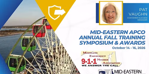 Mid-Eastern APCO Annual Fall Training Symposium 