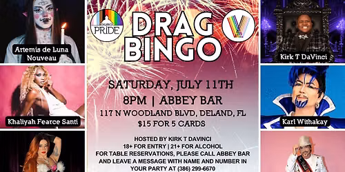 Drag Bingo
