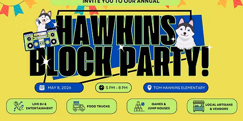 TOM HAWKINS BLOCK PARTY