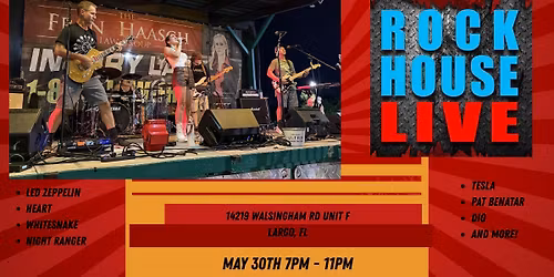 MAX GAIN DEBUTS AT ROCKHOUSE LIVE!!