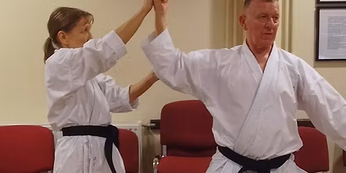 Brown and black belt course with and Dan Grading with Julie Nicholson and John Holdsworth