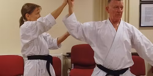 Brown and black belt course with and Dan Grading with Julie Nicholson and John Holdsworth