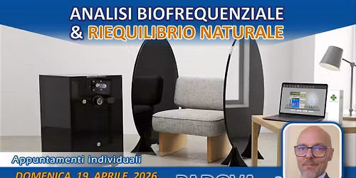 Analisi biofrequenziale e riequilibrio naturale a PADOVA