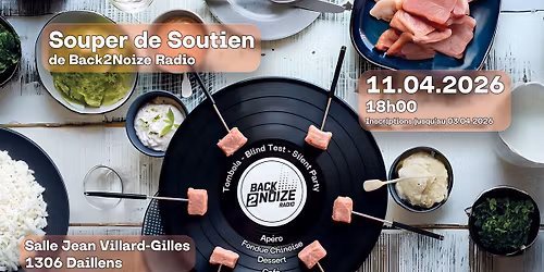 Souper de Soutien de Back2Noize Radio 2026