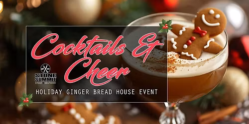 Cocktails and Cheer: Holiday Gingerbread House Event at Stone Summit