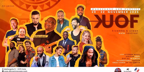 KUOF 2026 - Kizomba & Urban Kiz Oslo Festival