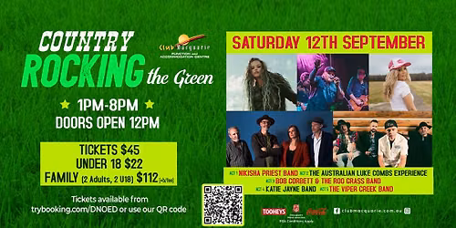 Country Rocking the Green at Club Macquarie