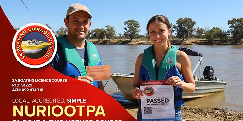 Nuriootpa Boat & Jetski Licence