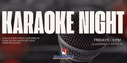 Karaoke Fridays