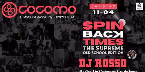 SPIN BACK TIMES | OLD SCHOOL