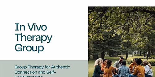 In Vivo Group Therapy @ Carbon Psychology