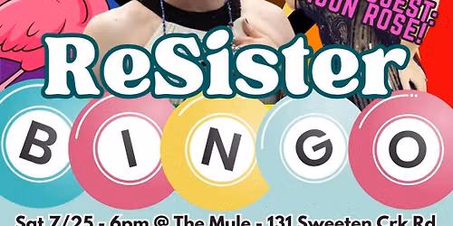 ReSister Bingo - Reflecting Pool Party Edition