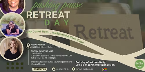 Pushing Pause: Art, Yoga Retreat Day