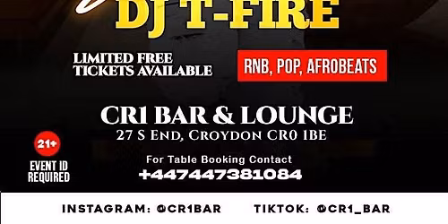Every First Friday @ CR1