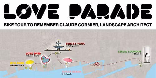 Love Parade! Remembering Claude Cormier, Landscape Architect