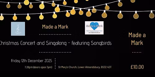 Made a Mark Christmas Concert and Singalong! \ud83c\udf84 \u26c4\ufe0f 