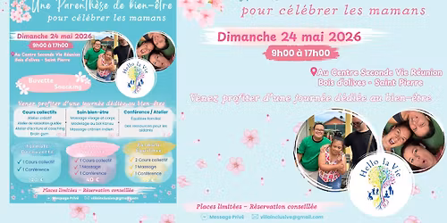 Une Parenth\u00e8se de bien-\u00eatre pour c\u00e9l\u00e9brer les mamans.