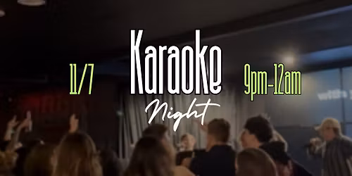 Friday Night Karaoke