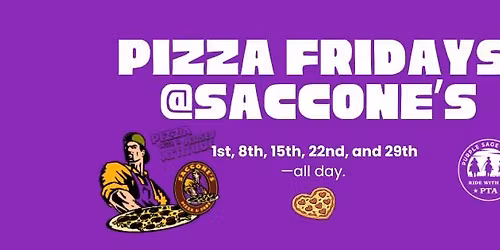 Pizza Friday's at Saccone's Pizza - Austin