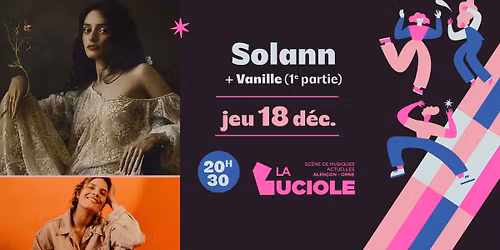 Solann + Vanille (1e p.) - La Luciole \u2022 Alen\u00e7on