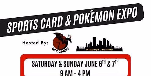 Sports Card & Pok\u00e9mon Expo with Case Hits!