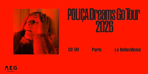 poli\u00e7a \u2022 La Bellevilloise, Paris \u2022 2 septembre 2026
