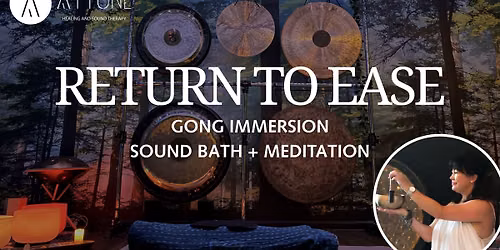 Gong Immersion Sound Bath + Meditation