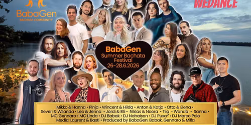 BabaGen Summer Bachata Festival 26-28.6.2026
