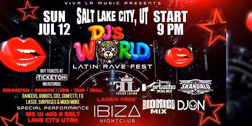 DJS WORLD LATIN RAVE FEST 