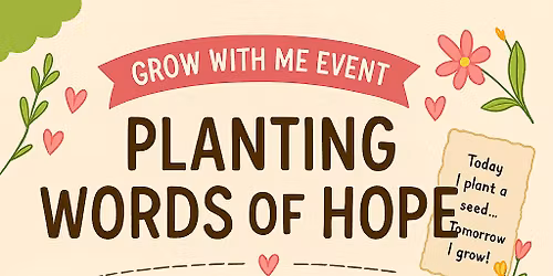 Grow With Me Planting Class - Kids Event 