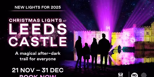 Christmas Lights at Leeds Castle 2025