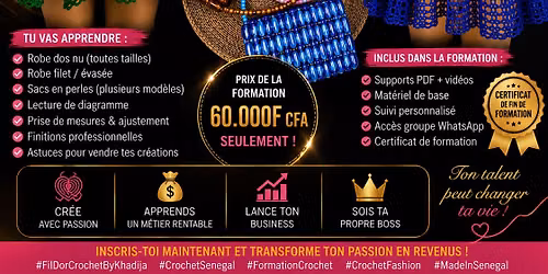 Formation Vacances 2026 — Guédiawaye