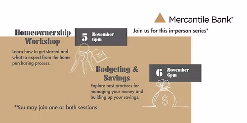 Free In-Person Series: Homeownership & Budgeting\/Savings
