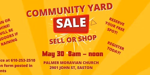 Community Yard Sale