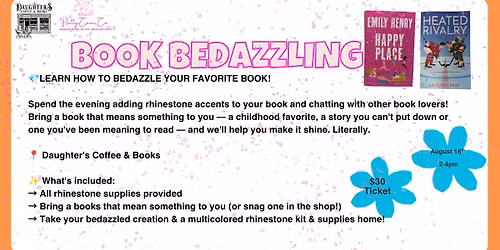 Bedazzle Your Favorite Book Event! 