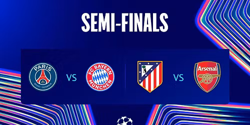 FC Bayern Munich v. Paris in UCL Semi-final