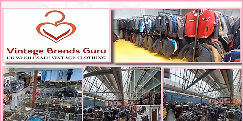 Branded Vintage Clothing  Mega Sale (Pricing Per Piece From £3 to £5)