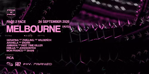 240KMH F2F Melbourne - September 2026
